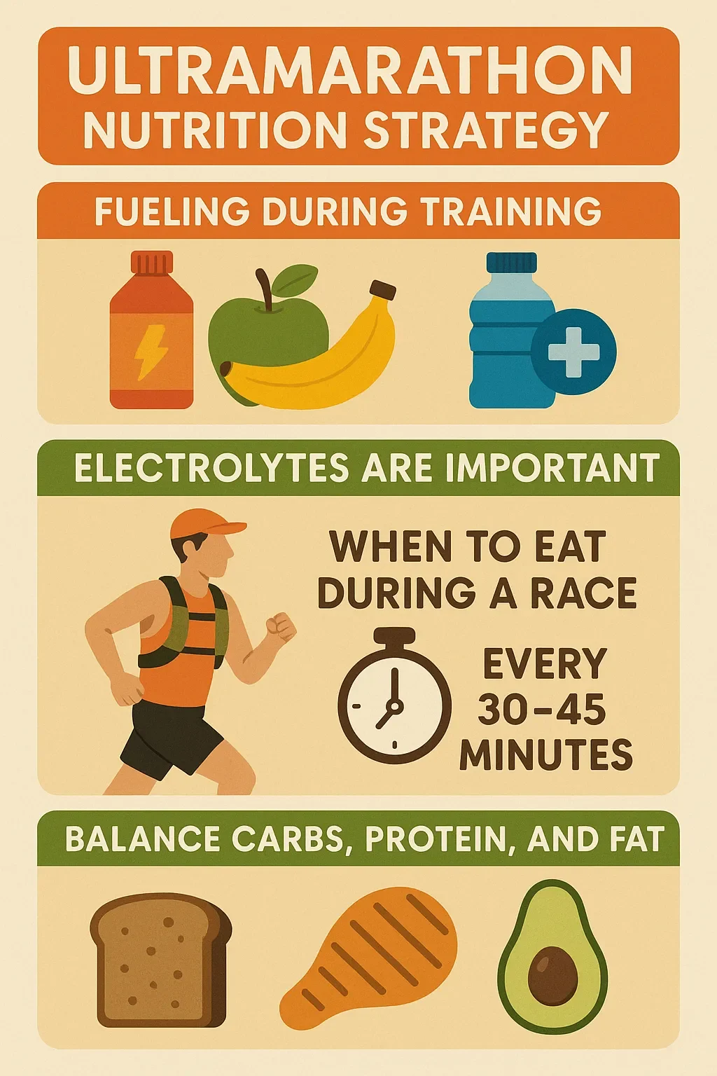 Top Nutritional Mistakes 💪Ultramarathon Runners Make and How to Avoid Them