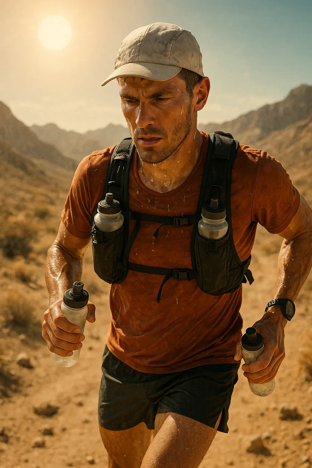 hydration strategies for ultra runners, hydration tips for hot races, best hydration for ultra marathons in heat, preventing dehydration in ultra races, how to stay hydrated in ultra marathons
