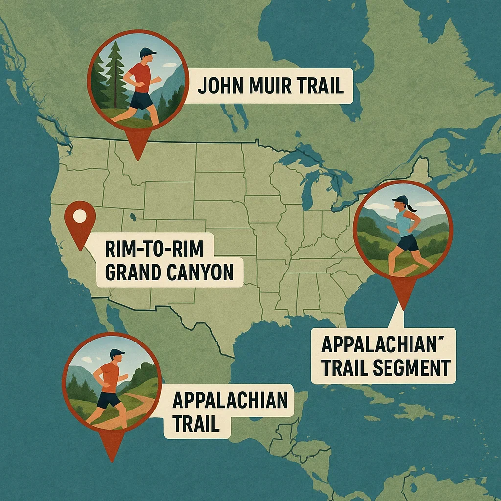 best ultra trail routes multi-day USA