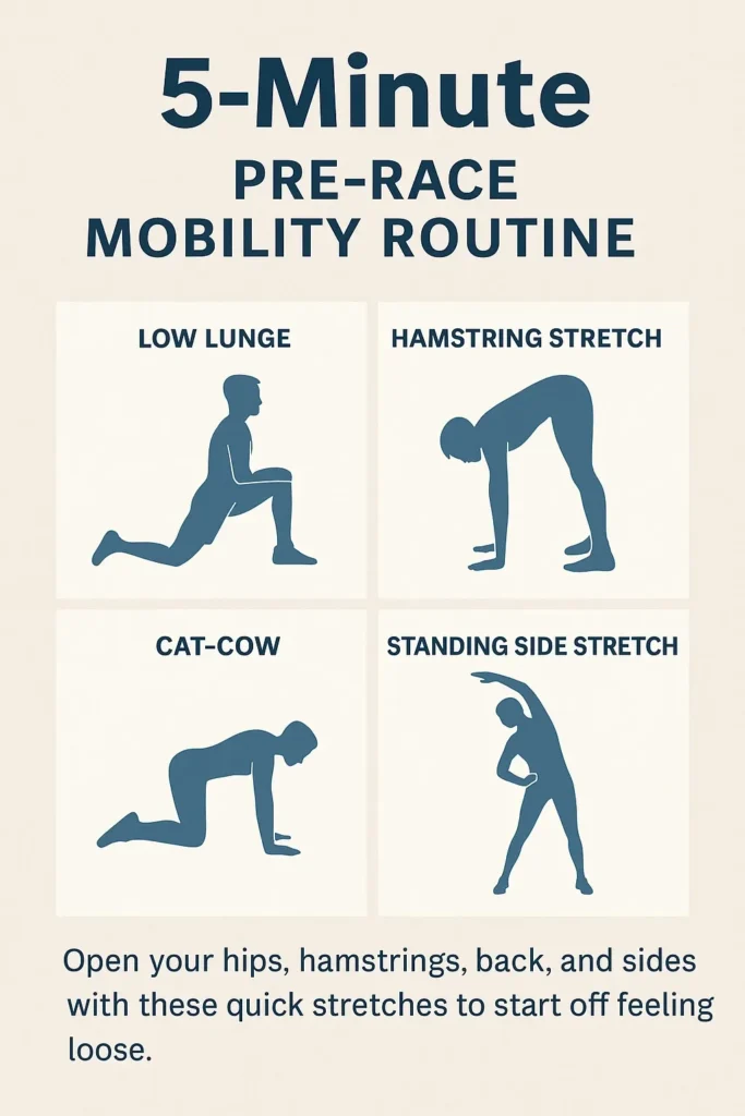 100-Mile Ultramarathon Gear Checklist 🏕️ (Ultralight Edition) 5 5 Minute Pre Race Mobility Routine ultralight gear checklist 100 mile ultra,100 mile race gear list,what to pack for 100-mile ultramarathon,ultralight gear for trail ultra,mandatory gear 100mi race