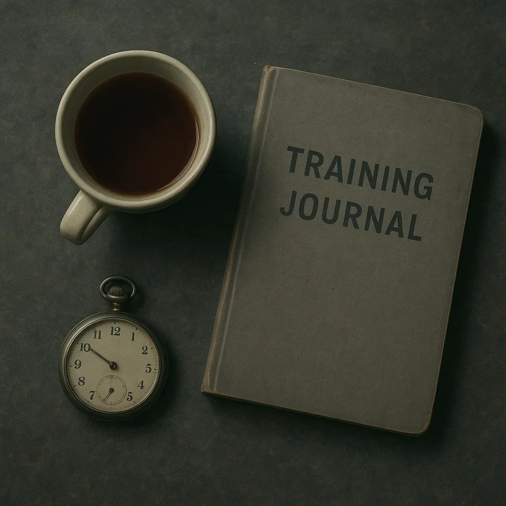 Ultrarunner Recovery Journal – May 5: Lost, Tired, Still Moving 3 A person sitting at 2AM in a dimly lit room unable to sleep ultrarunner recovery journal,low energy running day,running fatigue diary,mental low training day,insomnia and running