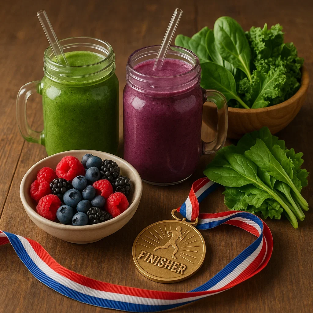 π₯¦ Plant-Based Diet for Ultramarathoners β Fueling Endurance on Vegan Nutrition 4 A plate of plant based foods quinoa veggies nuts shaped like a running shoe or with a runner silhouette symbolizing vegan nutrition for running vegan ultramarathon diet performance,vegan ultra runner diet plan,plant-based nutrition ultramarathon,vegetarian diet for endurance athletes,fueling ultras on vegan diet
