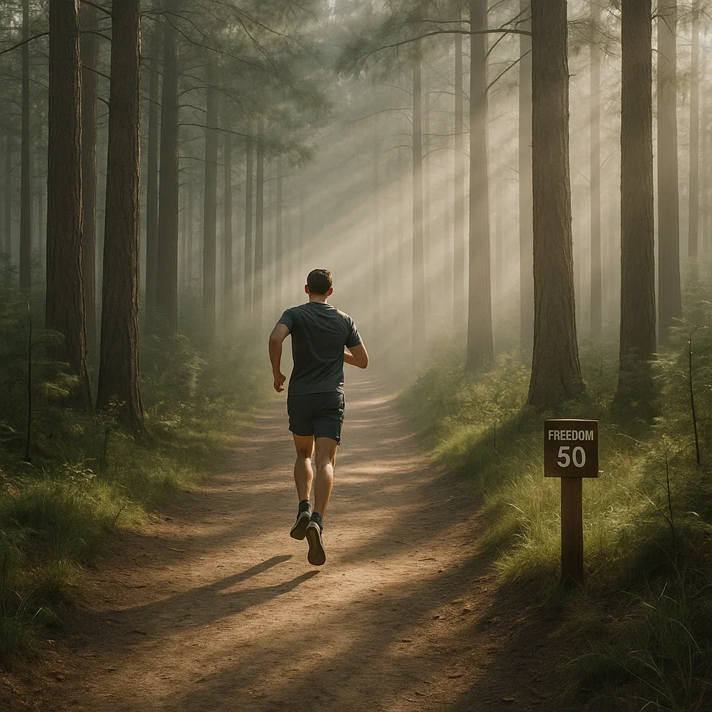 New Ultramarathon Races in 2025 š ā 5 Debuts Youāll Want on Your Calendar 3 A serene pine forest trail dappled sunlight cutting through fog with a single runner mid stride and a small wooden Freedom 50 trail new ultramarathon races 2025,inaugural ultramarathon events 2025,2025 ultra running debut races,upcoming ultramarathon races 2025,new 100 mile races 2025