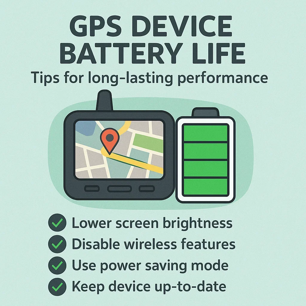 Strategies for extending GPS device battery life