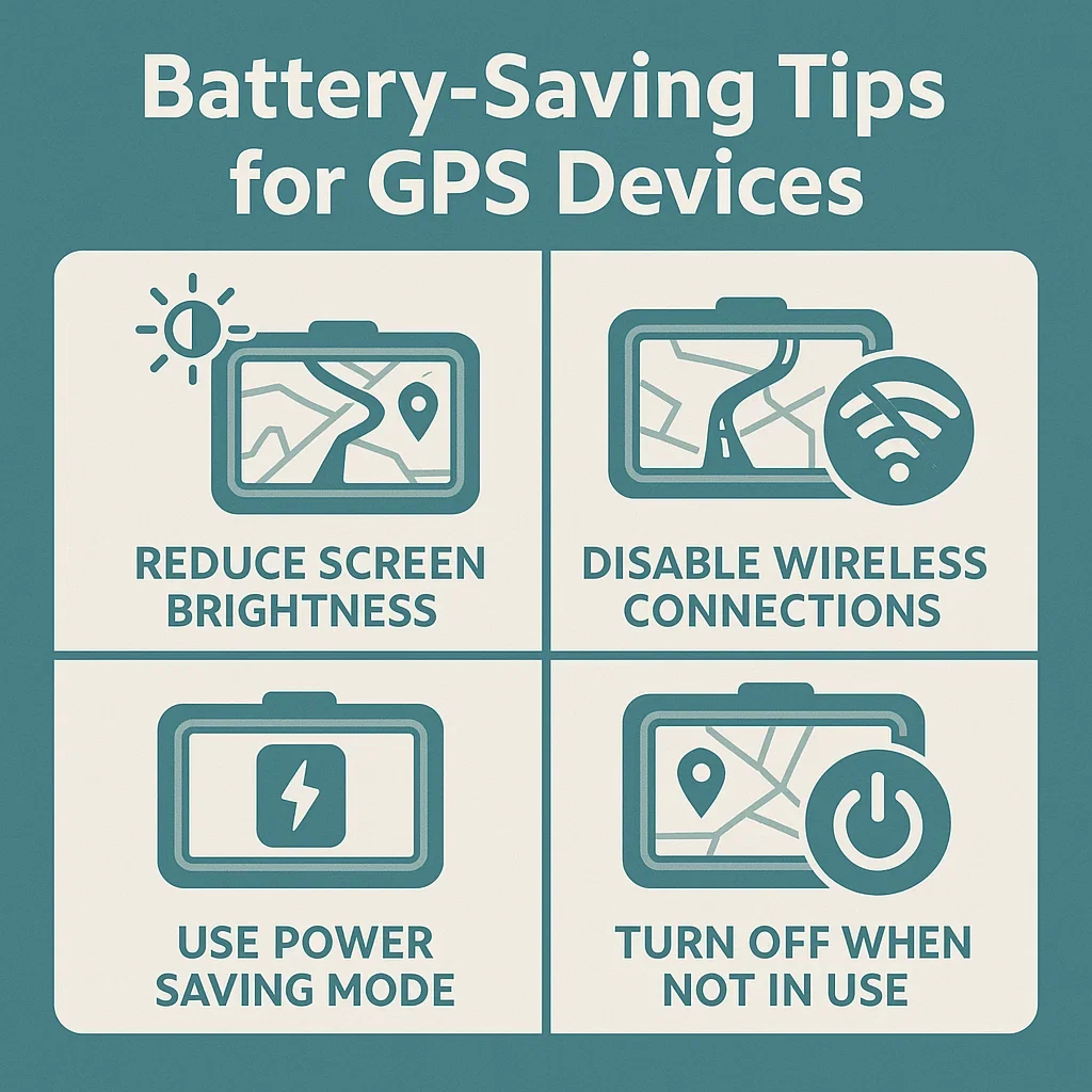 GPS Device Battery Life: How to Choose the Best Option? π 3 How to optimize battery life on a GPS device
