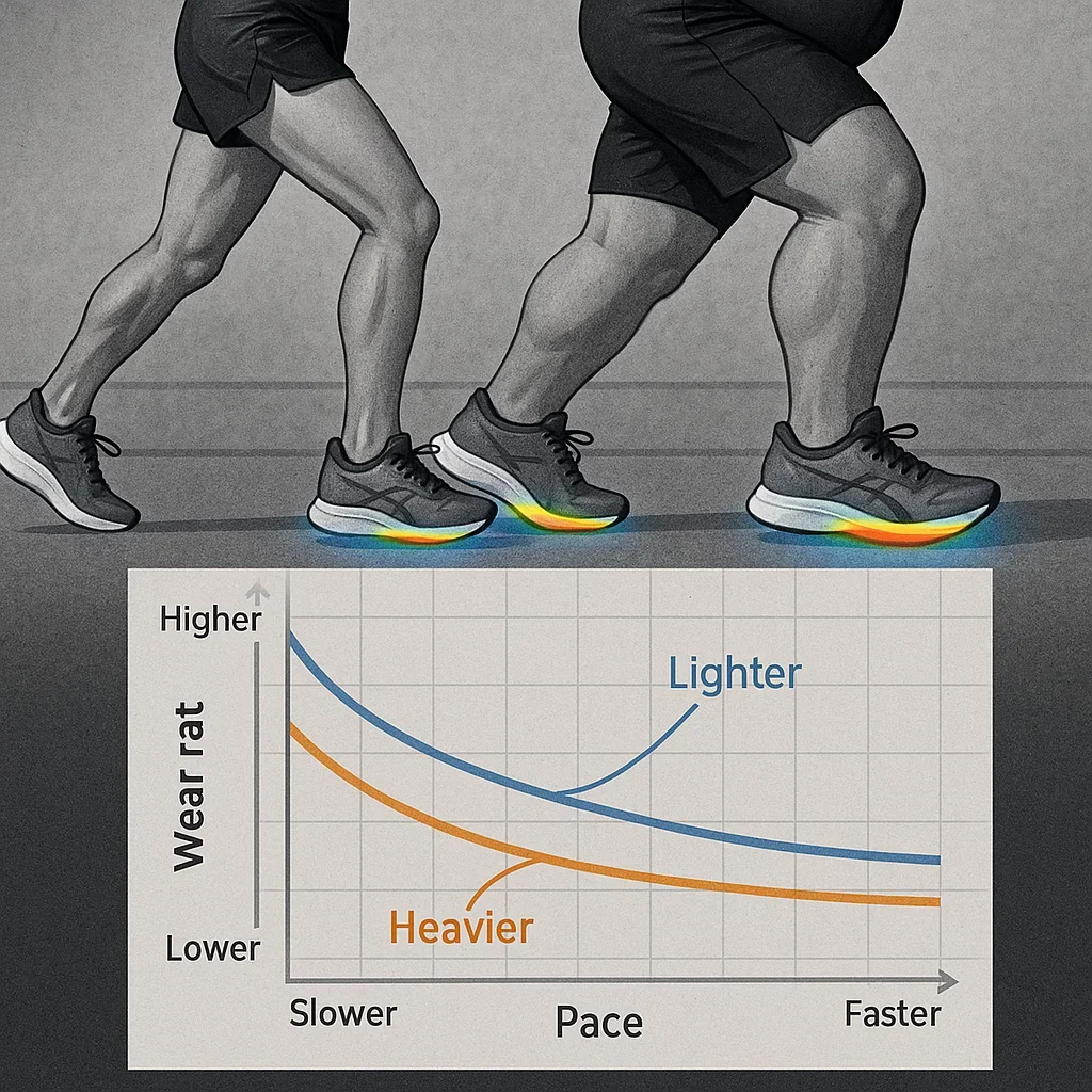 Do Heavier Runners Wear Out Their Shoes Faster?