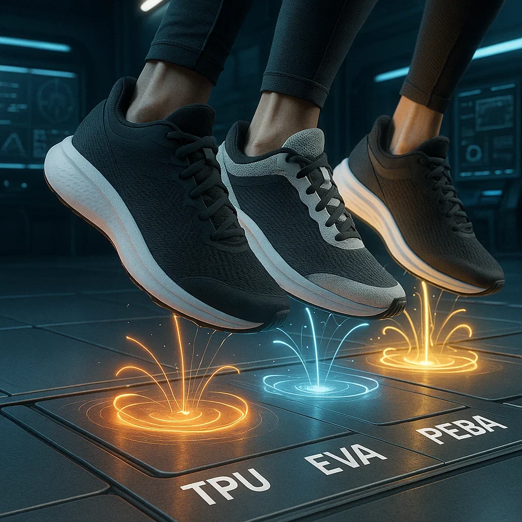 TPU vs EVA vs PEBA: Which Running Shoe Foam Lasts Longer?