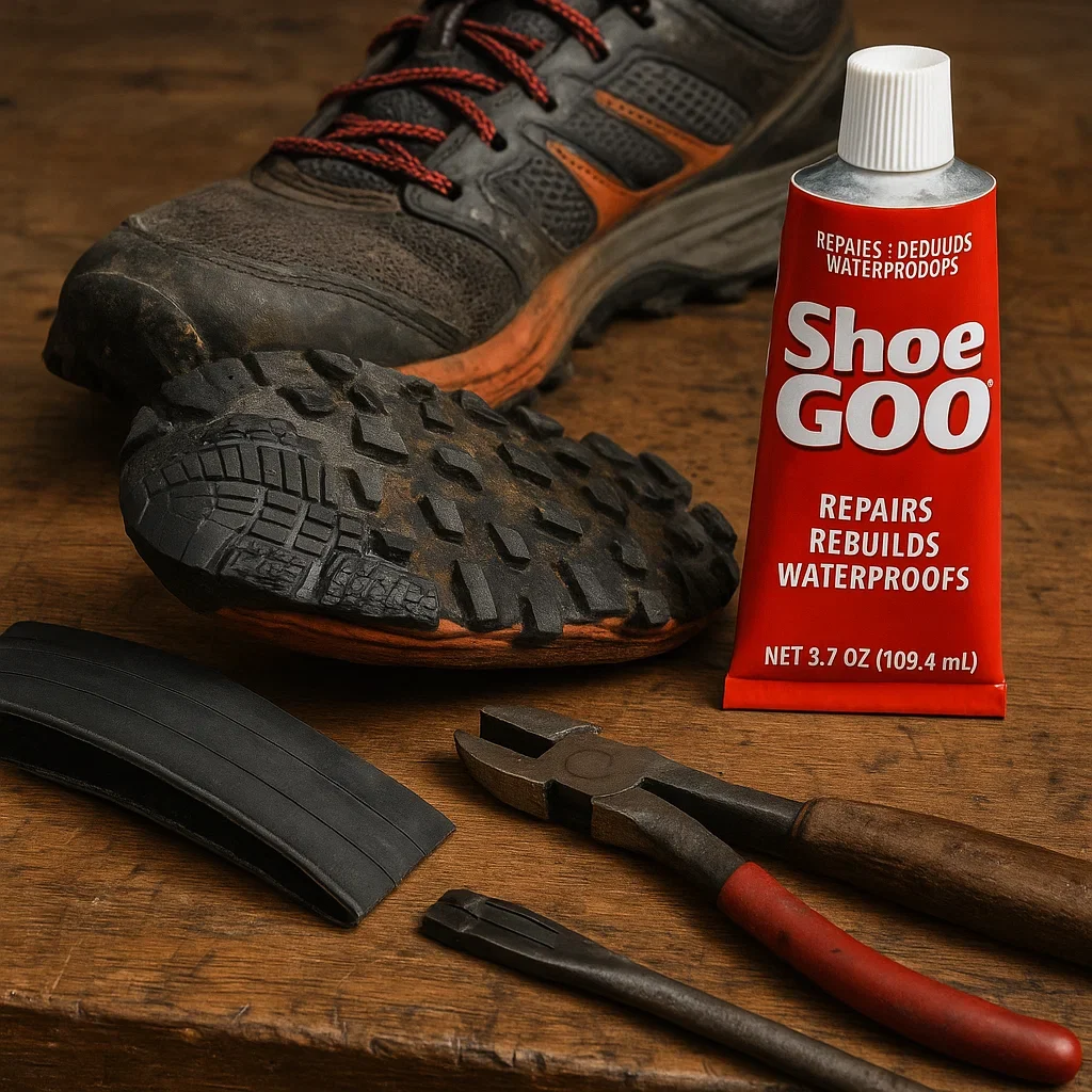 Revive Worn-Out Outsole Lugs – DIY Grip & Traction Hacks for Trail Shoes