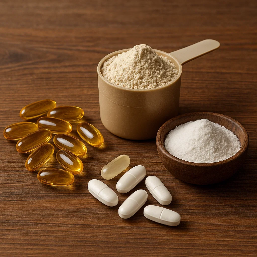 Ultramarathon Training & Recovery for Masters Runners: Complete Guide (40+) 9 Omega-3, protein, creatine, and Vitamin D supplements for masters runners.